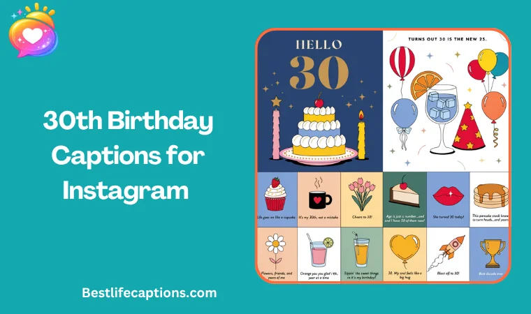 30th Birthday Captions for Instagram 