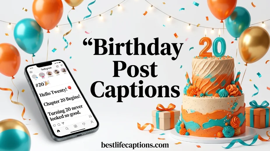 Birthday Post Captions