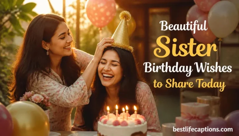 Beautiful Sister Birthday Wishes to Share Today